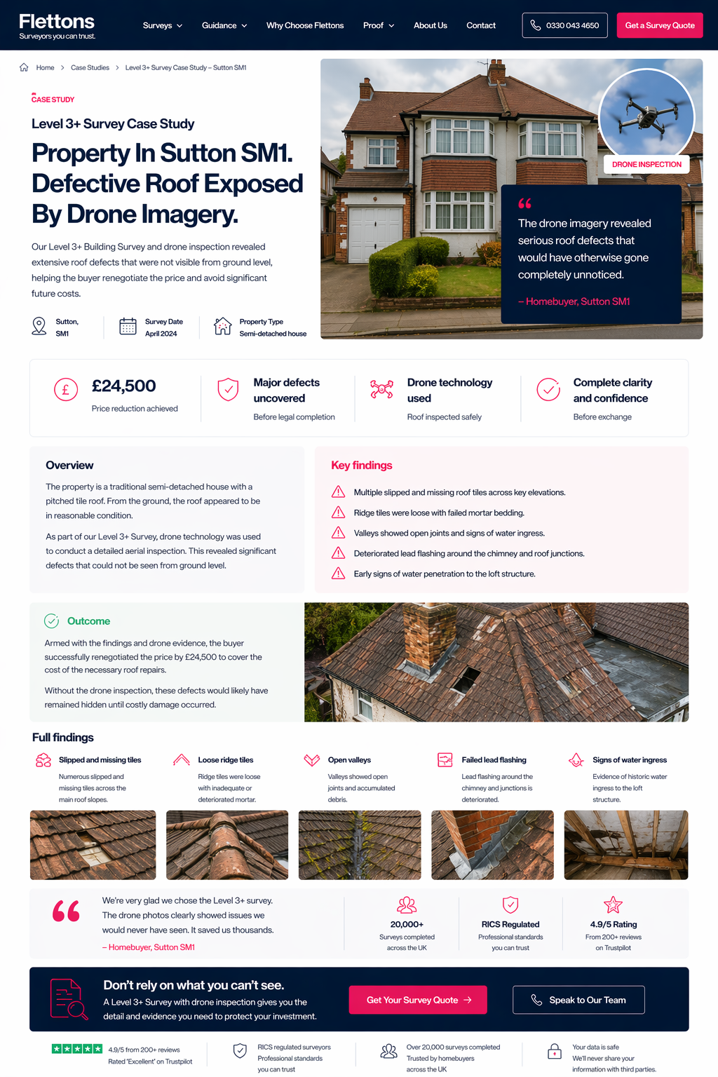 Two-storey semi-detached house with a pitched tile roof and front garage